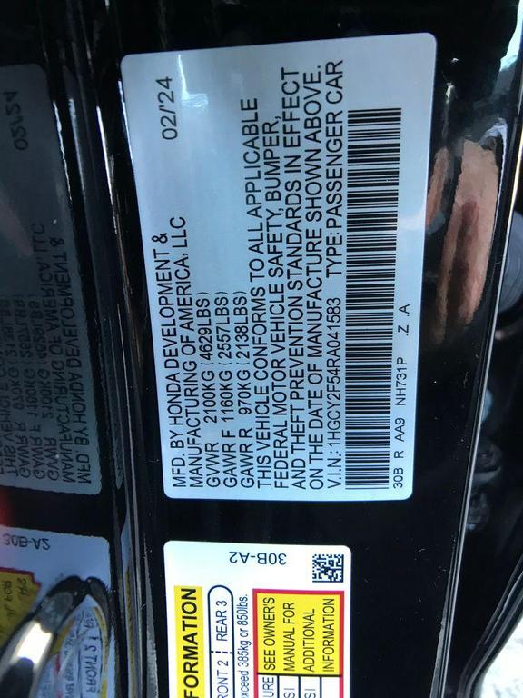 used 2024 Honda Accord Hybrid car, priced at $29,977