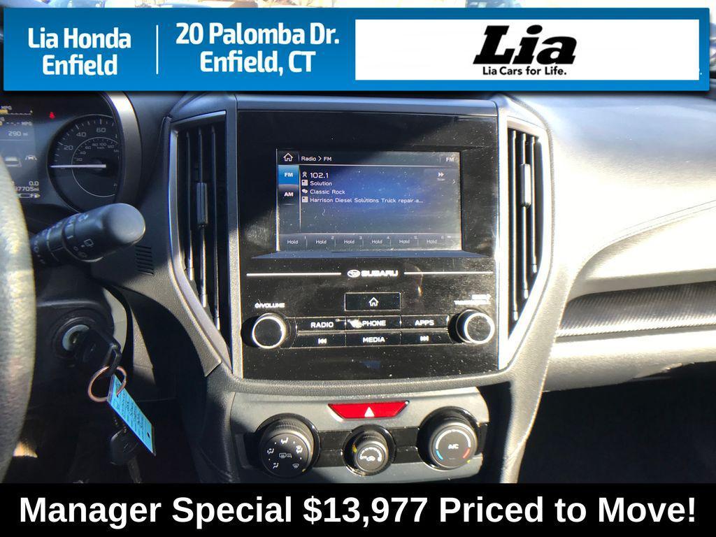used 2018 Subaru Impreza car, priced at $13,977