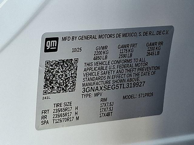 new 2026 Chevrolet Equinox car, priced at $36,390