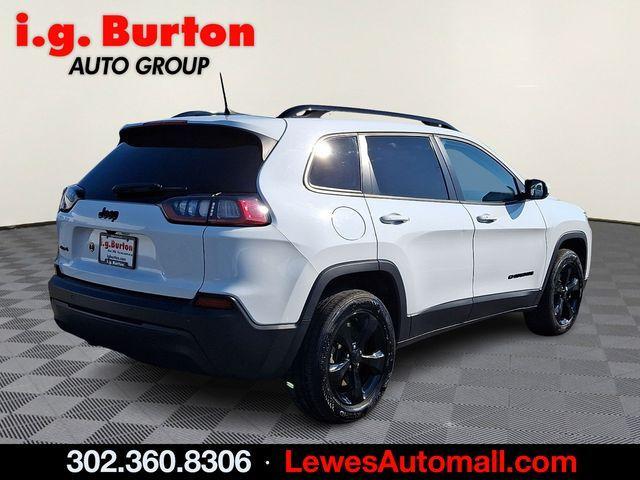 used 2021 Jeep Cherokee car, priced at $17,899