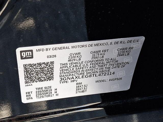 new 2026 Chevrolet Equinox car, priced at $35,624