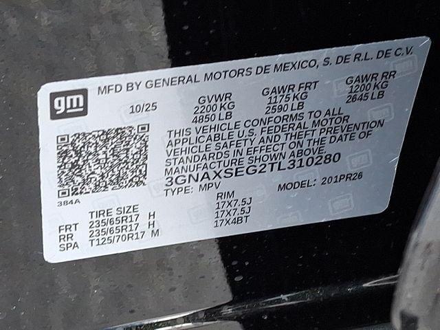 new 2026 Chevrolet Equinox car, priced at $35,395