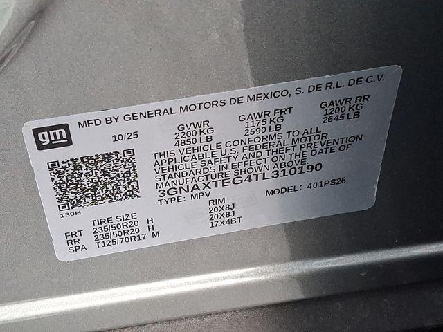 new 2026 Chevrolet Equinox car, priced at $37,430