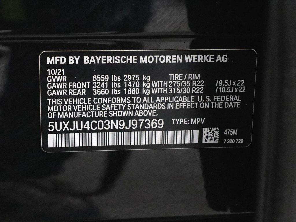 used 2022 BMW X5 car, priced at $53,555