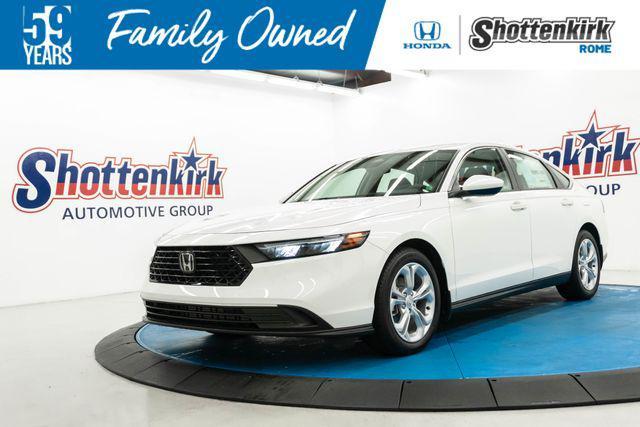 new 2025 Honda Accord car, priced at $26,990