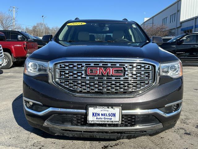 used 2018 GMC Acadia car, priced at $19,954