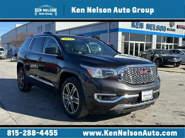 used 2018 GMC Acadia car, priced at $19,954