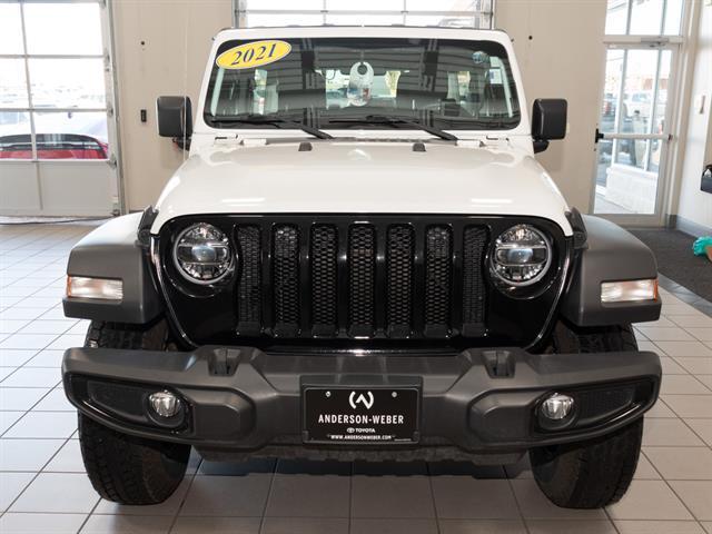 used 2021 Jeep Wrangler Unlimited car, priced at $25,975