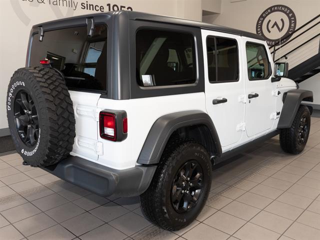 used 2021 Jeep Wrangler Unlimited car, priced at $25,975