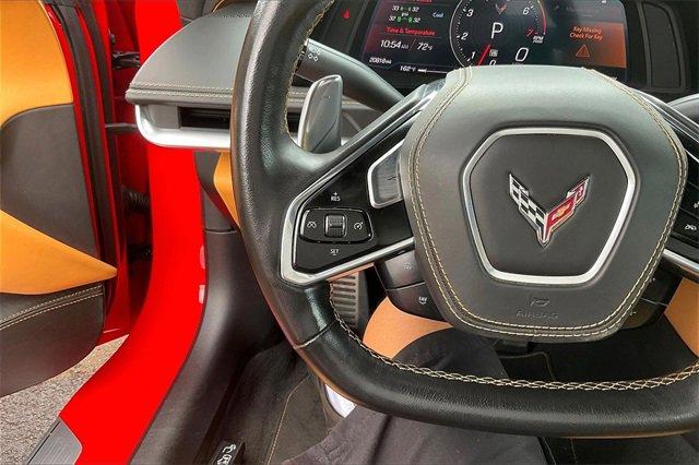 used 2021 Chevrolet Corvette car, priced at $68,995
