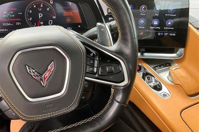 used 2021 Chevrolet Corvette car, priced at $68,995