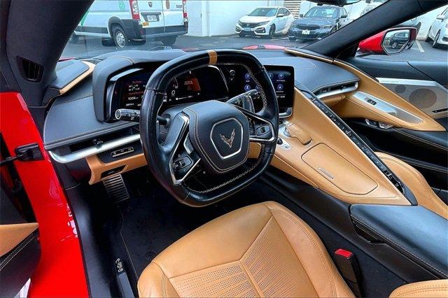 used 2021 Chevrolet Corvette car, priced at $68,995