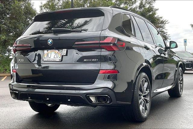 used 2024 BMW X5 car, priced at $57,995