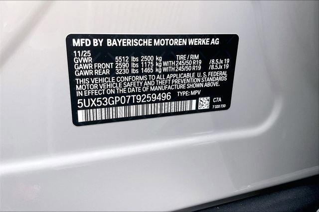 new 2026 BMW X3 car, priced at $54,650