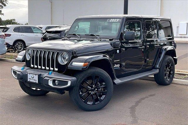 used 2023 Jeep Wrangler 4xe car, priced at $33,995