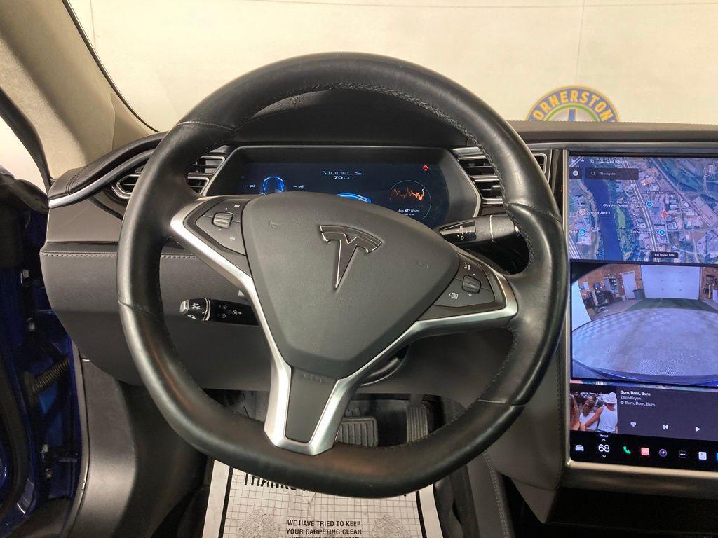 used 2015 Tesla Model S car, priced at $16,449
