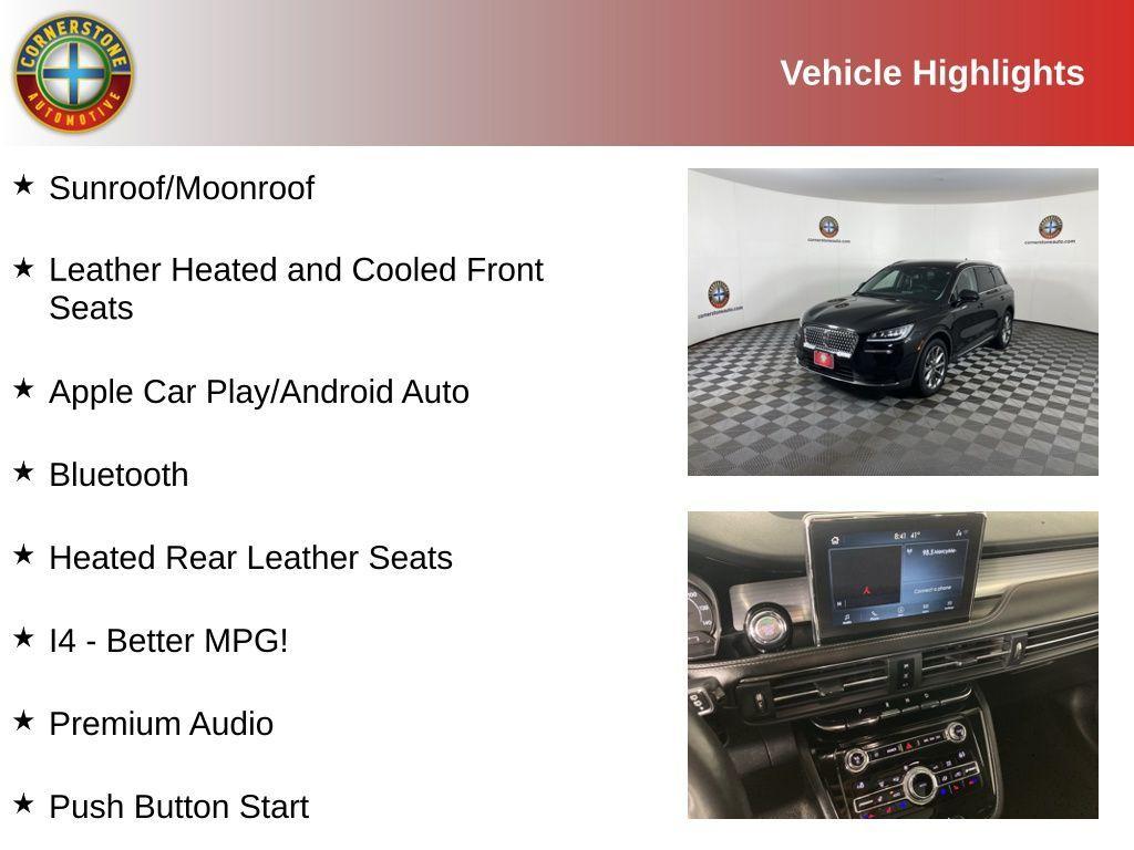 used 2020 Lincoln Corsair car, priced at $18,799