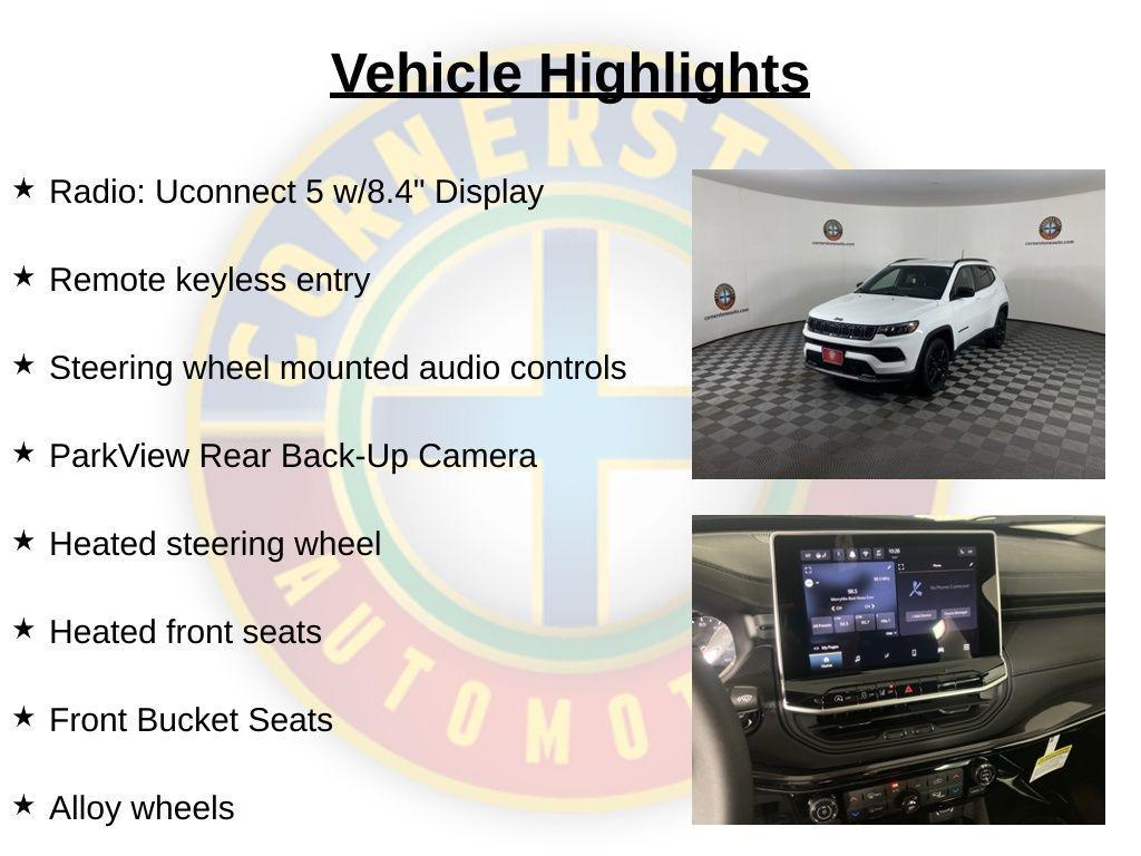 new 2026 Jeep Compass car, priced at $28,465