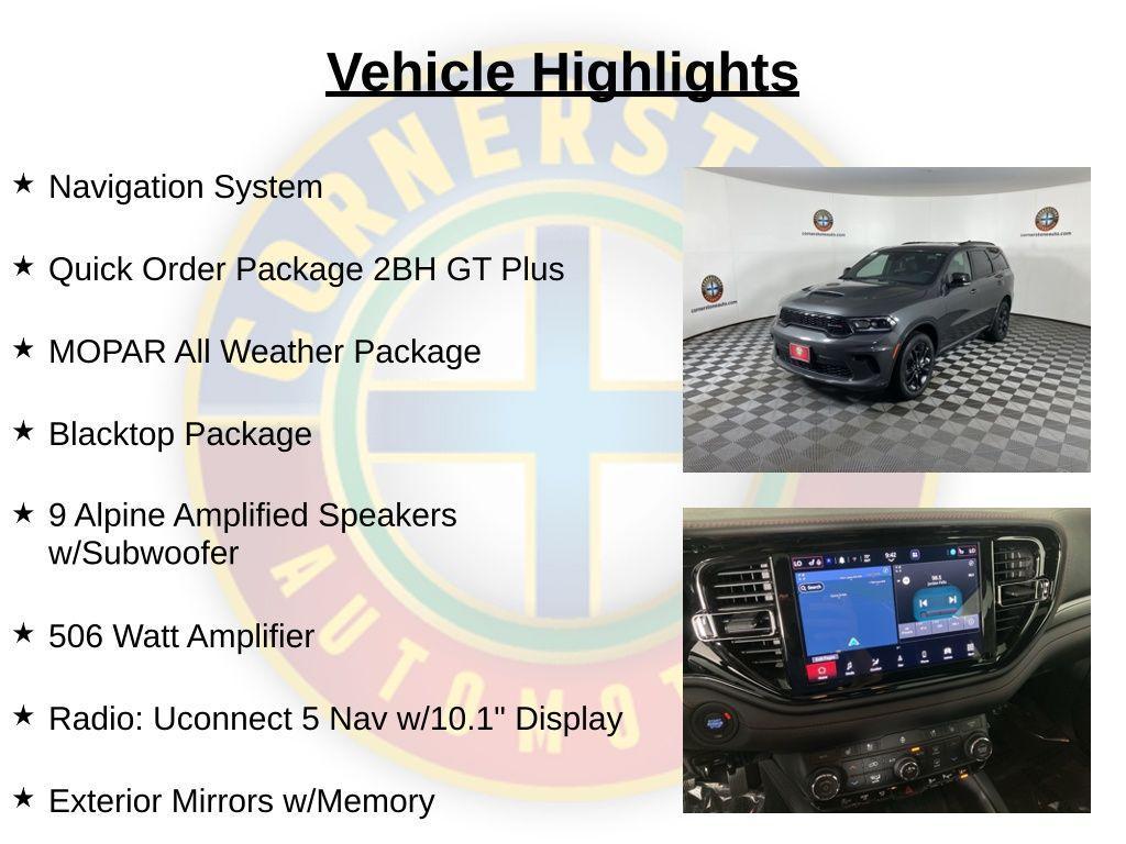 new 2026 Dodge Durango car, priced at $44,789