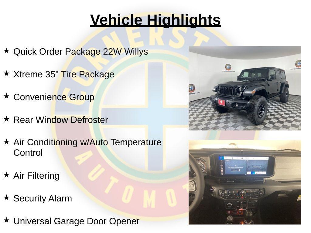 new 2025 Jeep Wrangler car, priced at $46,972