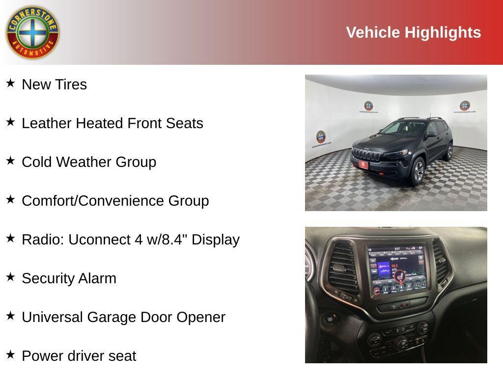 used 2019 Jeep Cherokee car, priced at $15,949