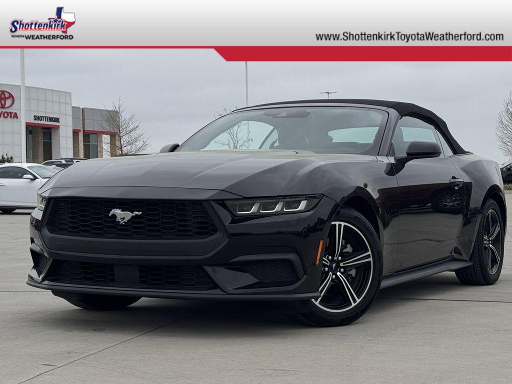 used 2024 Ford Mustang car, priced at $27,954