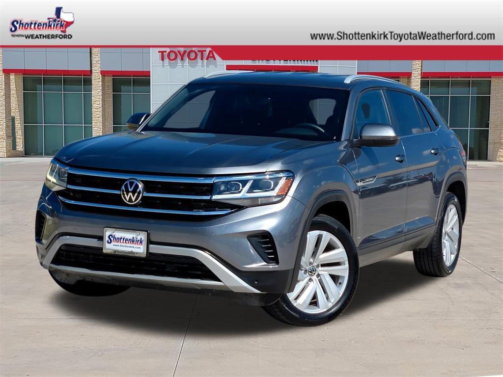 used 2021 Volkswagen Atlas Cross Sport car, priced at $17,923