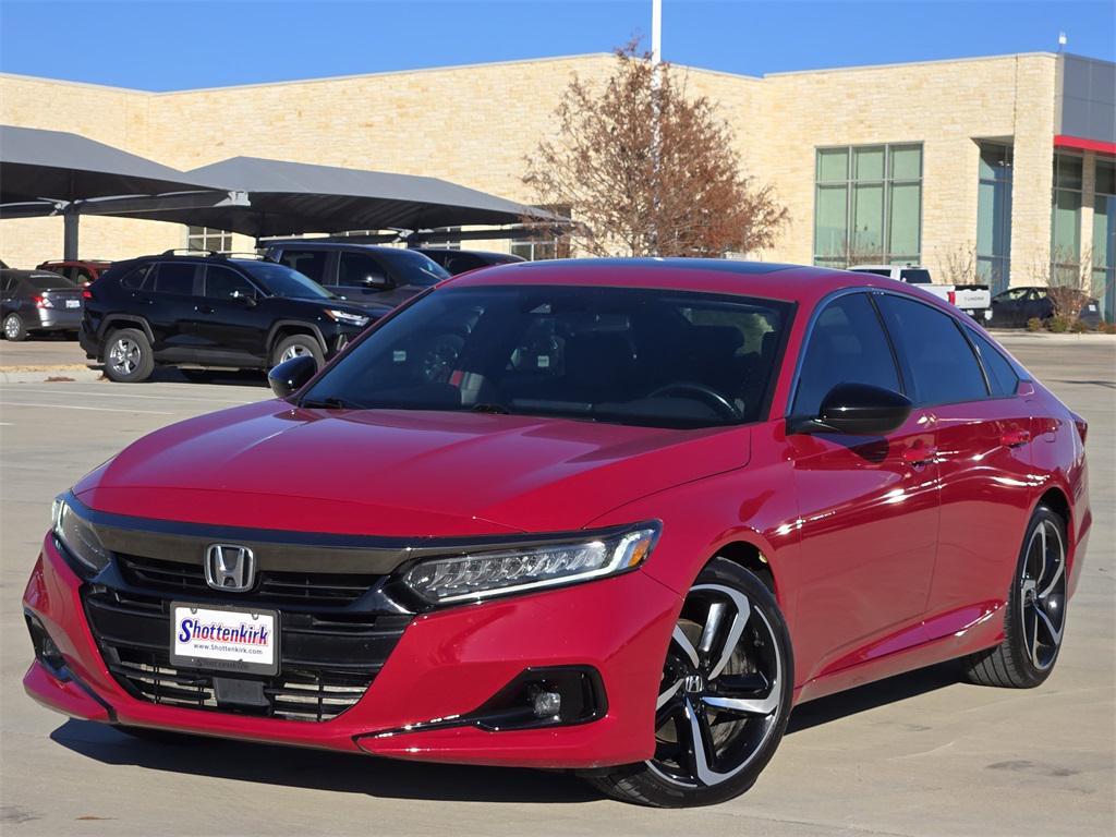 used 2021 Honda Accord car, priced at $24,331