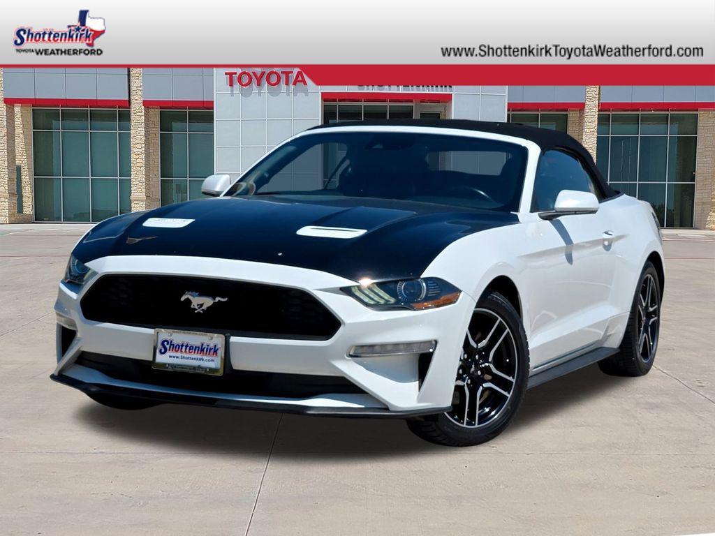 used 2022 Ford Mustang car, priced at $16,893