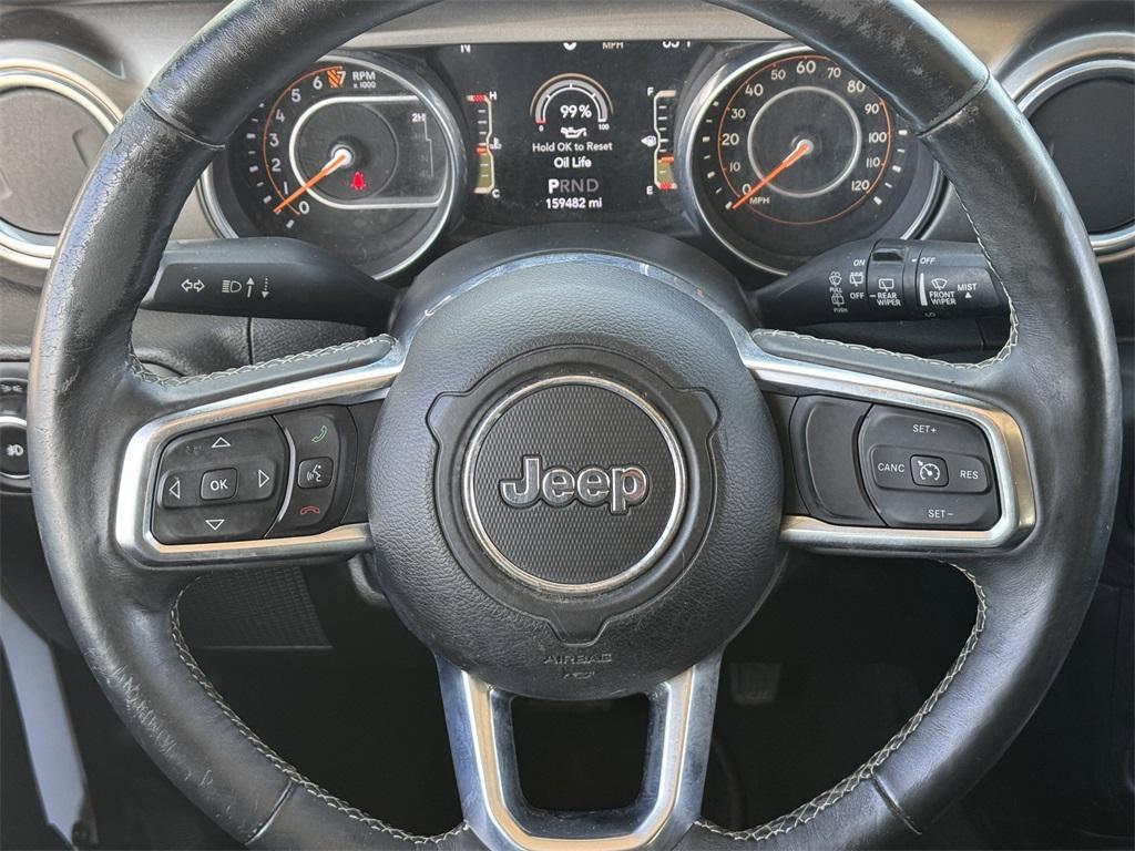 used 2018 Jeep Wrangler Unlimited car, priced at $18,865