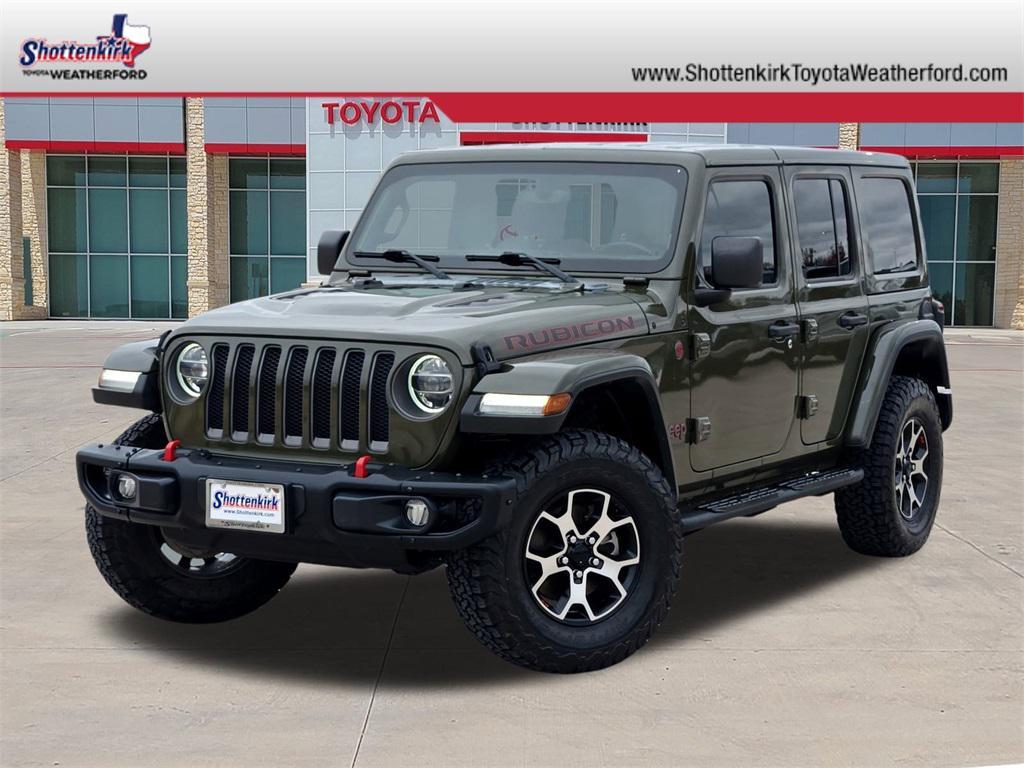 used 2021 Jeep Wrangler Unlimited car, priced at $32,908