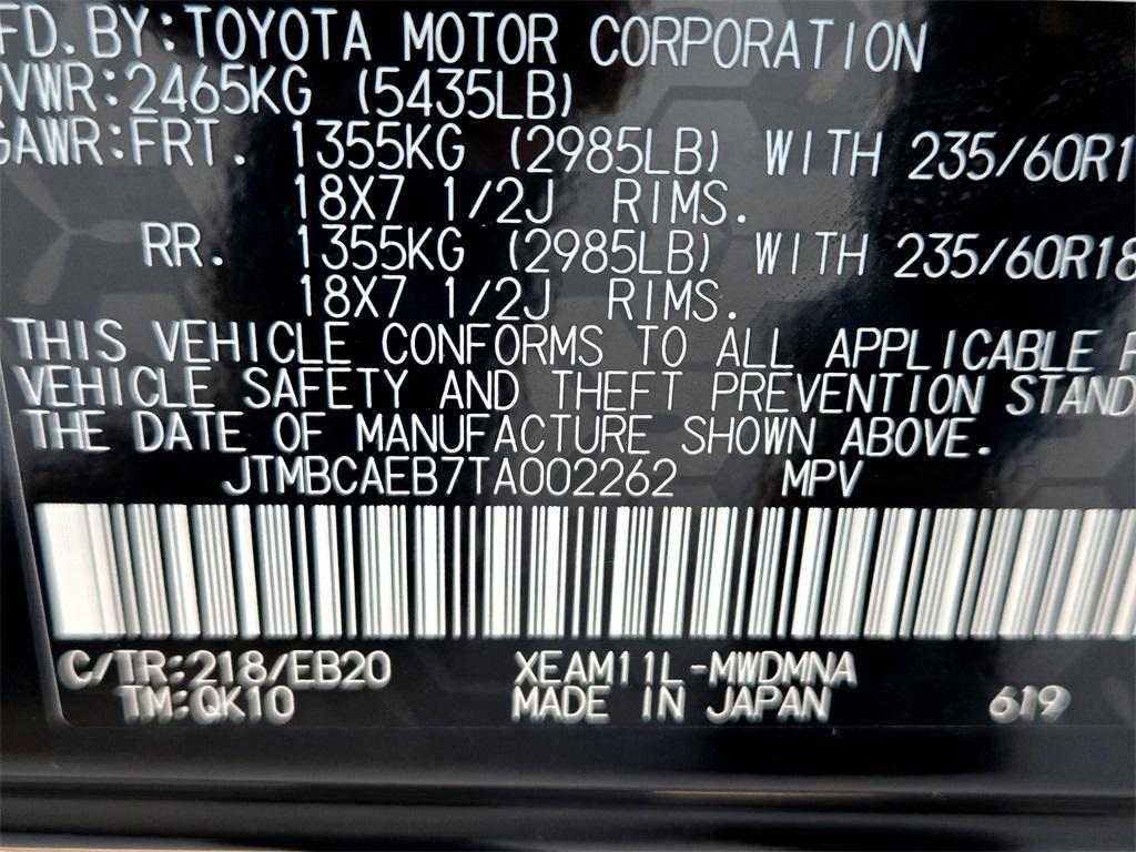 new 2026 Toyota bZ car, priced at $41,001