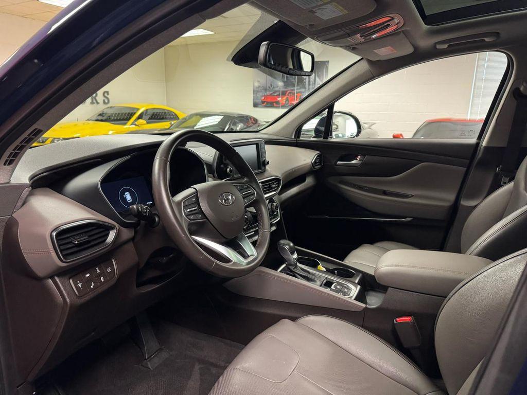 used 2020 Hyundai Santa Fe car, priced at $17,900