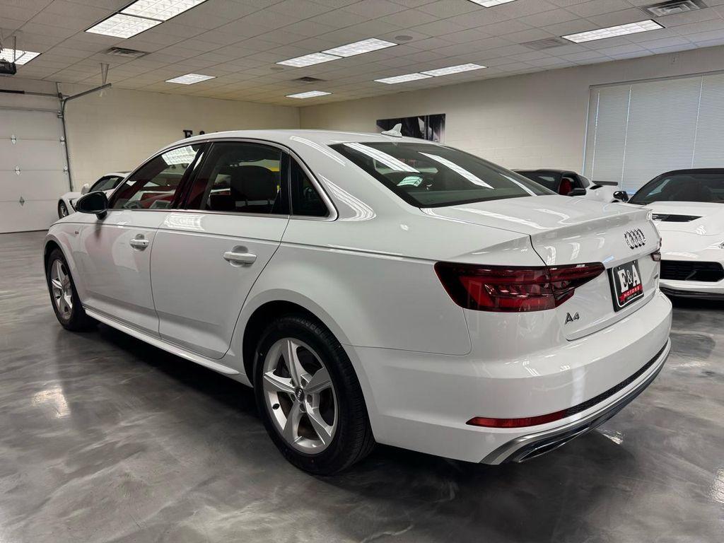 used 2019 Audi A4 car, priced at $18,500