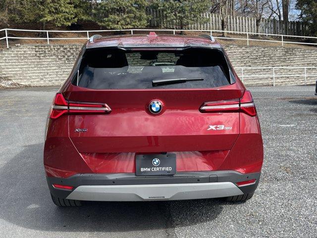 used 2025 BMW X3 car, priced at $48,999