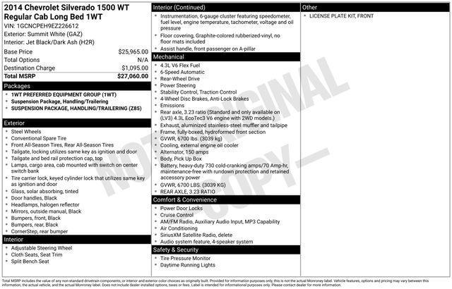 used 2014 Chevrolet Silverado 1500 car, priced at $9,500