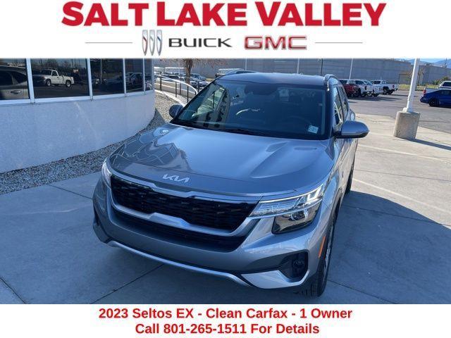 used 2023 Kia Seltos car, priced at $22,000