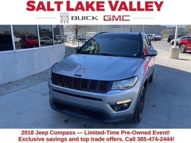 used 2018 Jeep Compass car, priced at $15,894