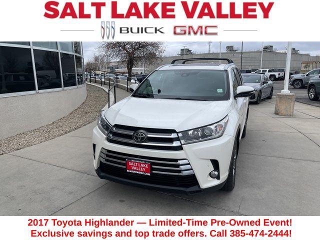 used 2017 Toyota Highlander car, priced at $17,495