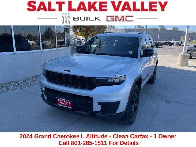 used 2024 Jeep Grand Cherokee L car, priced at $26,500