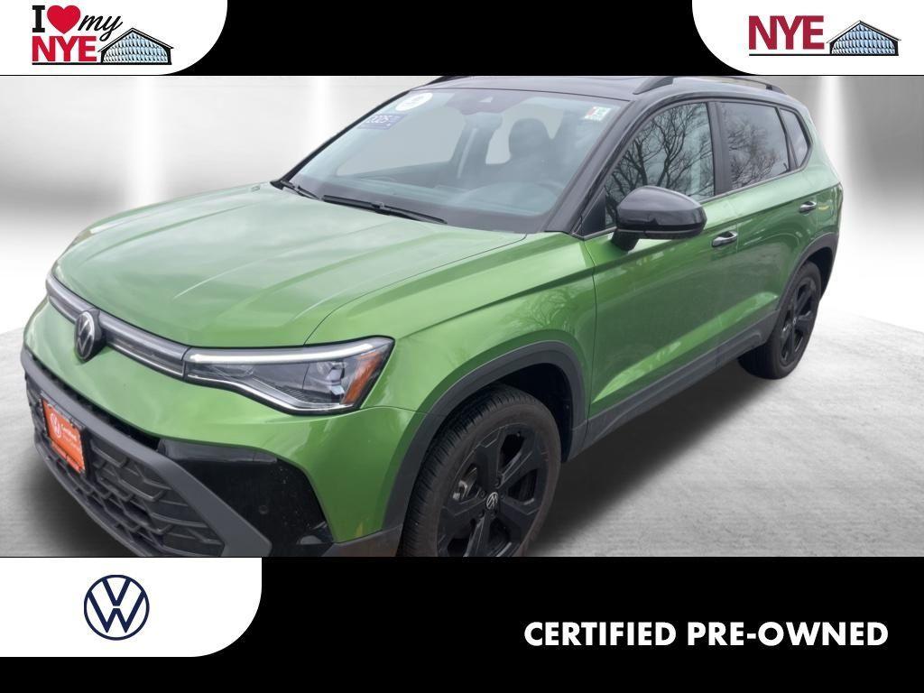 used 2025 Volkswagen Taos car, priced at $29,334