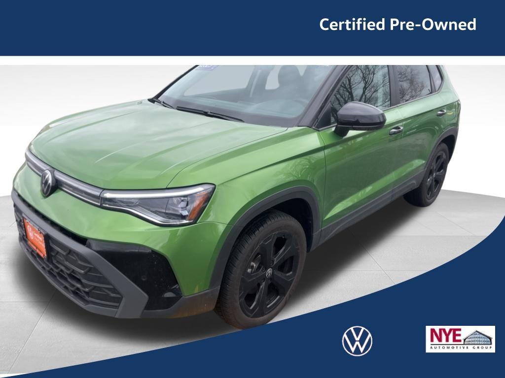 used 2025 Volkswagen Taos car, priced at $29,457