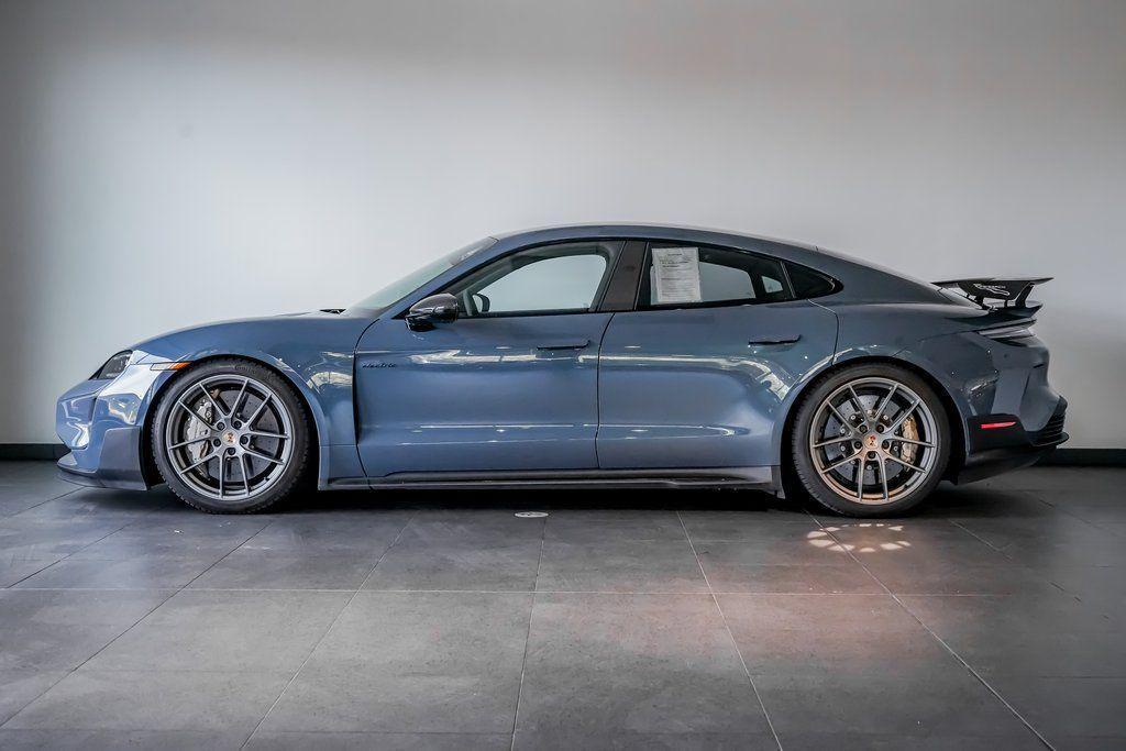 used 2025 Porsche Taycan car, priced at $189,890
