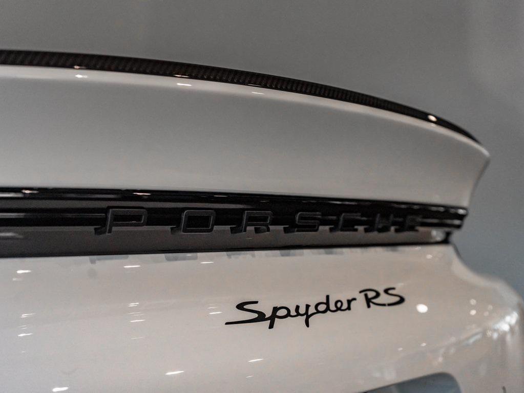 used 2024 Porsche 718 Spyder car, priced at $214,000