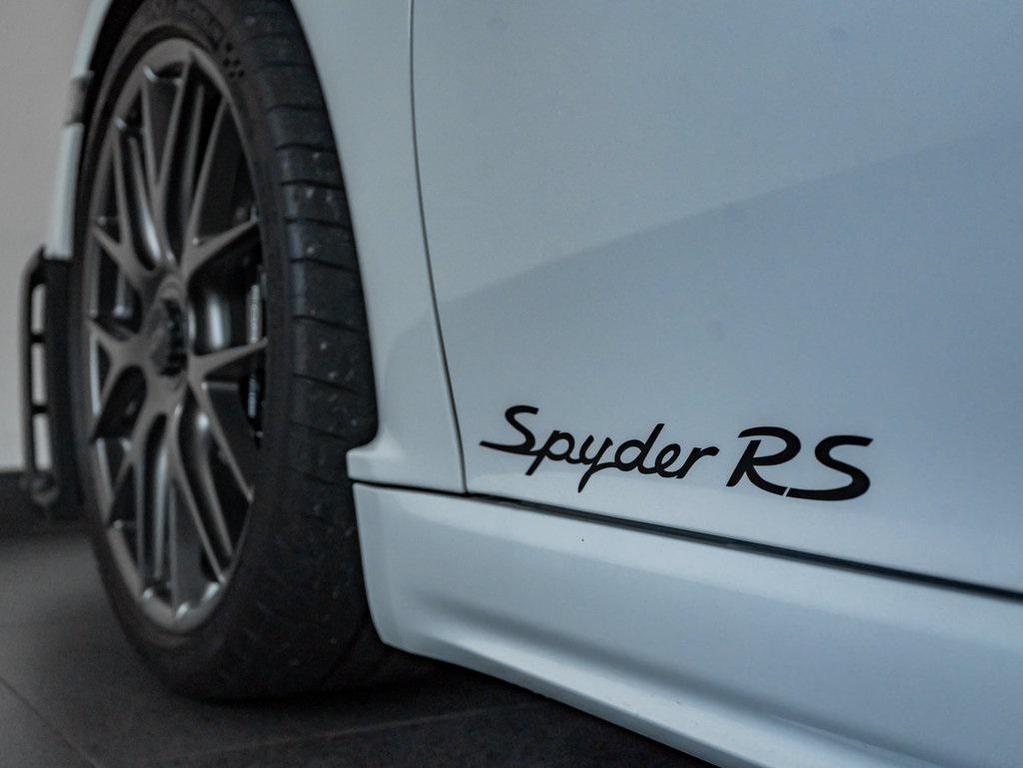 used 2024 Porsche 718 Spyder car, priced at $214,000