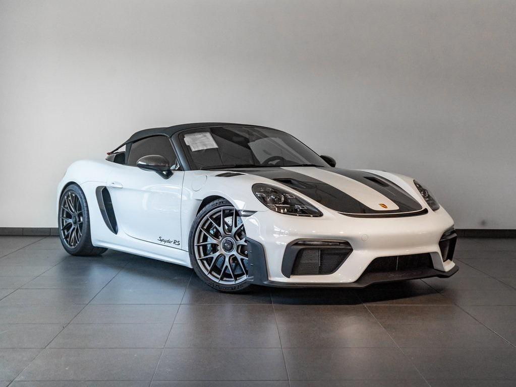 used 2024 Porsche 718 Spyder car, priced at $214,000