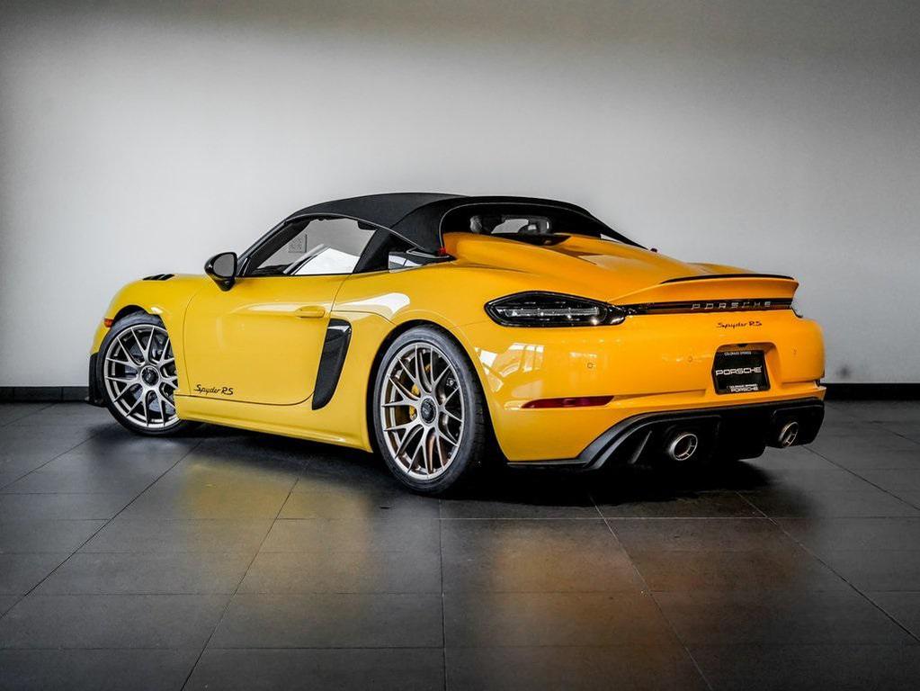 used 2024 Porsche 718 Spyder car, priced at $254,110