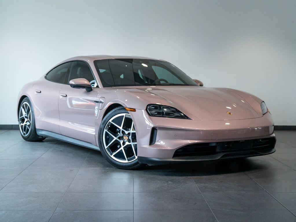 used 2025 Porsche Taycan car, priced at $99,000