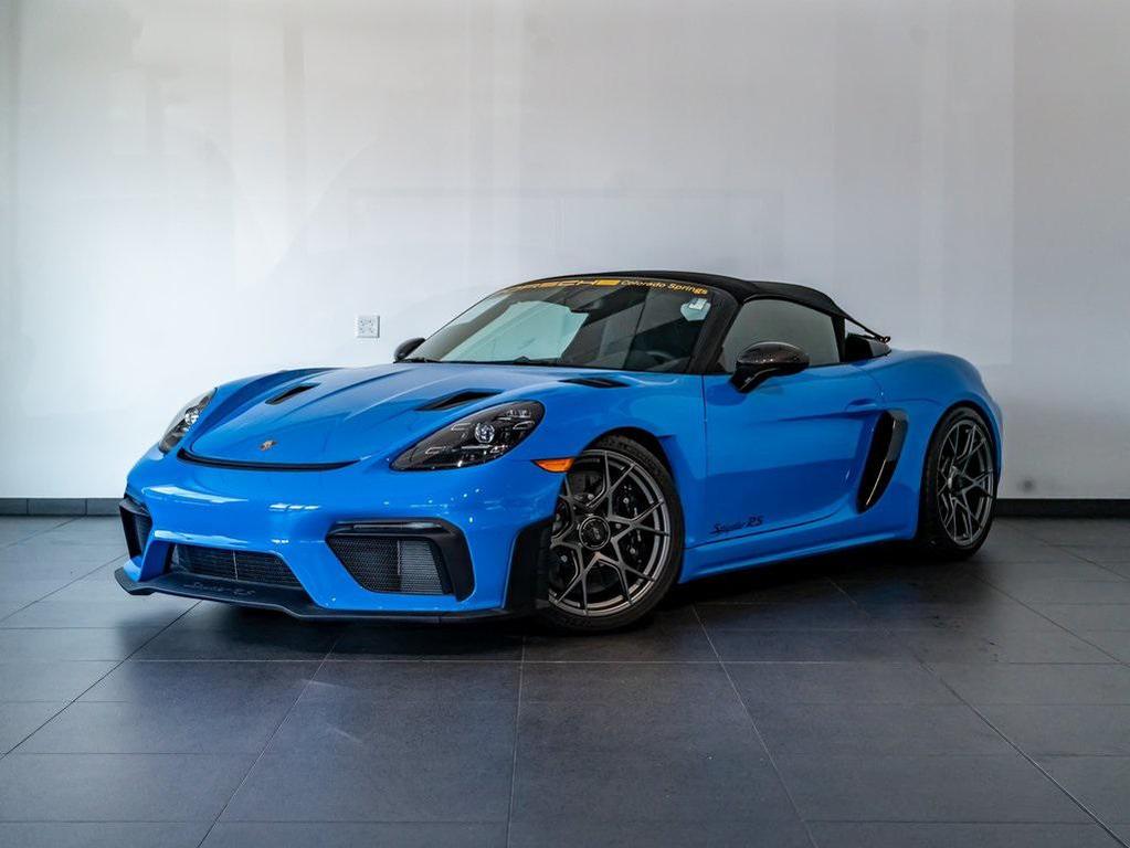 used 2024 Porsche 718 Spyder car, priced at $212,000