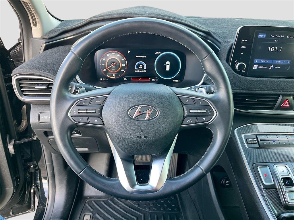 used 2021 Hyundai Santa Fe car, priced at $20,000